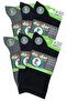 Dündar Bambu Men's Diabetic Socks 12-Pack Seamless Non-Tight Elastic 4 Season Socks - 6