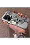 Poco M6 Pro 4g Compatible High Quality Chinese Style Black and White Dragon Printed Case