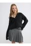 V-Neck Women's Knitwear Cardigan