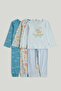 3 Pack Animal Pyjamas - 4