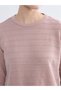 Özmarka New Season Crew Neck Striped Women's Knitwear Sweater - 3