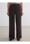 Rmz Gi̇yi̇m Farkiyla Women's Wide Leg Pants with Waist Cord - 2