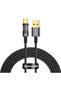 Explorer, USB to USB-C Cable, 100W, 2m Black