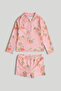 Pink Sunsafe UPF50+ Rash Vest and Shorts Set