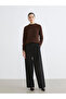 Esvab • Modern & Distinctive Zero Roba Collar Self-Embroidered Women's Knitwear Sweater - 2