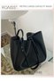 Women Stylish Bag with Magnetic Buckle, Large Capacity Shoulder Bag with Adjustable Strap, Elegant C - 2