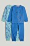 2 Pack Dinosaur Pyjamas - 4