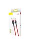 Cafule Micro USB cable 2.4A 1m (Red) - 6