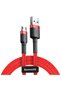 Cafule Micro USB cable 2.4A 1m (Red)