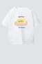 Unisex Kids Cotton Crew Neck Printed T-Shirt - 2