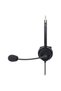 Căști mono USB, negre - 3