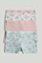 3 Pack Floral Short Briefs
