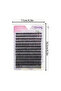 280pcs Hot Selling Natural 14 Rows 280 Clusters 40D Mix 9-16mm Cluster Lashes Extension - 2