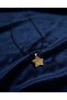 Odun Jasper Natural Stone Star Cut Leather Cord Necklace - 2
