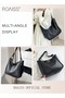 Women Stylish Bag with Magnetic Buckle, Large Capacity Shoulder Bag with Adjustable Strap, Elegant C - 7