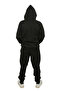 Street Wear Basic Oversize Kapüşonlu Eşofman Takımı - 6