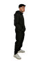Street Wear Basic Oversize Kapüşonlu Eşofman Takımı - 4