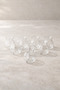 Set of 8 200 ml Borosilicate Glass Almila Cups Heat Resistant Transparent Kw-724 - 2
