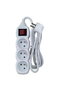 3 SOCKETS 1.5M WHITE - 2