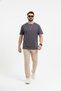 Men's Regular Lycra 100% Cotton Fabric Comfortable Cut Short Sleeve T-Shirt - 2