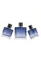 بخاخ عطر زجاجي أزرق متدرج الألوان سعة 100 مل (قطعة واحدة) - عبوة بخاخ محمولة قابلة لإعادة التعبئة للسفر - 4