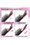 LD MIX8-14 0.07mm CoMango L+C/D وصلات رموش ثلاثية الأبعاد متعددة الطبقات بنمط الكاميليا، خفيفة ورقيقة وكثيفة. - 2