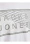 Jack&Jones 12185035   0 Collar Men's T-Shirt - White - 6