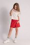 Mow Kids Girls' Red Skirt with Shorts - 3