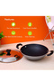 Premium Non-Stick Appam Pan with Lid - 7/9/12 Cavity Paniyaram Maker & Appe Pan for Healthy Cooking - 6