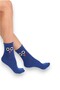 5 Pairs Women Men Cotton Colorful Patterned College Socks Unisex Socks Set - 5