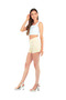 Women Latte Basic Upturn Hem Shorts - 4
