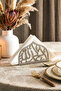 Bismillah Alhamdulillah Metal Napkin Holder - Islamic Home Tableware Decoration - 2