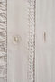 Ayda Beige King Size 100% Organic Cotton Duvet Cover Set - 4