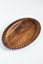 Large Size Acacia Edge Detailed Kayak Plate - 4