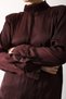 New Season Pleated Detailed Satin Women's Blouse 34515 - 3
