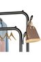 Double Rail Heavy Duty Garment Rack with 2-Tier Shoe Storage & Wheels - 2