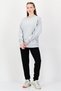 Women Sportswear Fit Long Sleeve Outdoor Sweatshirt, Grey - 4