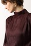 New Season Pleated Detailed Satin Women's Blouse 34515 - 5