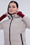 Women's Stone Hooded Inflatable Coat - Windproof Water Resistant Coat - 5