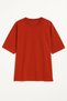 Women's Crew Neck Oversize 100% Cotton T-Shirt