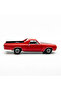 Motor Max 1:24 1970 Chevy El Camino Ss 396 Model Car - Red Metal Diecast Collection - 6