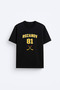 Heated Rivalry İlya Rozanov 81 Written Printed Double Sided Printed Unisex Black T-Shirt T-Shirt