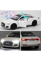 Audi A8 Model Car, Metal – 15cm, Sounds and Lights, Moving Elements, Pull Back Function - 5