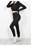 2-Back Printed High Waist Slimming Diver Leggings Winter Cotton - 2