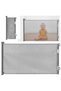 Retractable and Extendable Safety Gate, Plastic, DANEX, Gray - 3