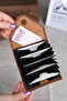 Accordion Genuine Leather Card Holder 1048 - 3