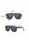 Cbp045 Arzum Black Unisex Sunglasses - 6