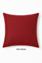 Outdoor 5 Years Colorfast Cushion Cover 43X43 cm Burgundy