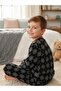 Boys' Basketball Printed Fleece Pajama Set - 5