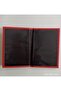 Red Single Passport Cover Wallet - 5